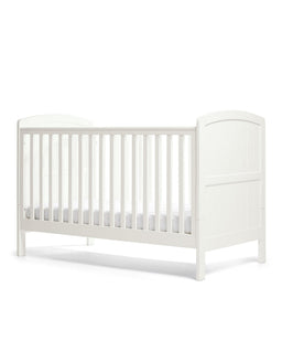 Mamas & Papas Dover Cotbed & Wardrobe Bundle - White