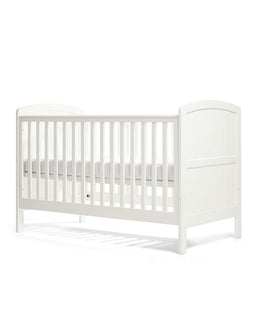 Mamas & Papas Dover Cotbed & Wardrobe Bundle - White