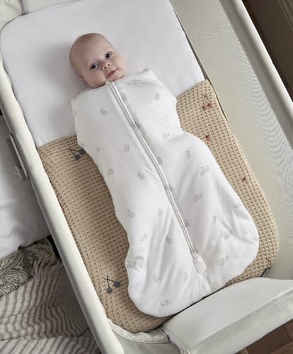 Mamas &amp; Papas Dreampod Sleep Bags &amp; Swaddling Bunny Dreampod Swaddle - Newborn 2.5 Tog