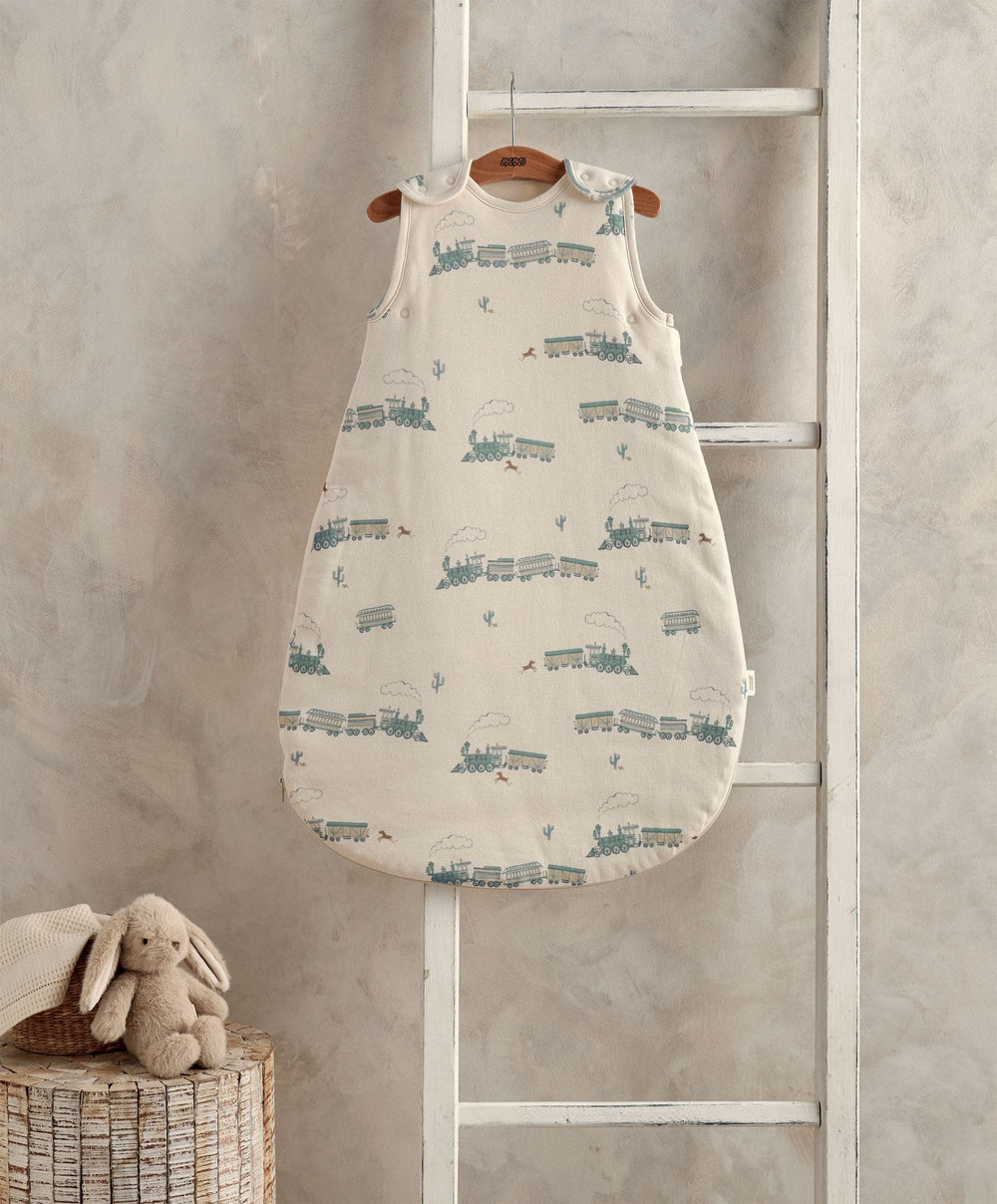 Mamas &amp; Papas Dreampod Sleep Bags &amp; Swaddling Dreampod Swaddle 0-6m (2.5 Tog) - Train