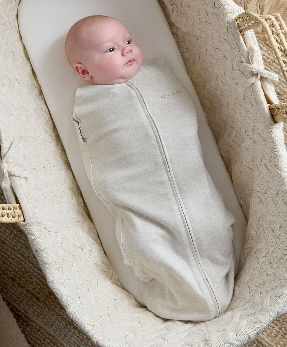 Mamas &amp; Papas Dreampod Sleep Bags &amp; Swaddling Dreampod Swaddle (1.0 Tog) - Oat