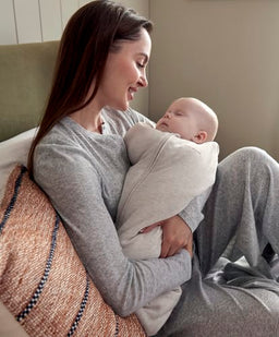 Mamas & Papas Dreampod Sleep Bags & Swaddling Oat Dreampod Swaddle - Newborn 2.5 Tog