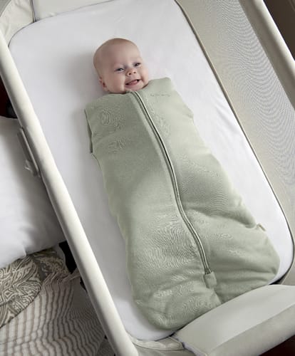 Mamas &amp; Papas Dreampod Sleep Bags &amp; Swaddling Sage Dreampod Swaddle - Newborn 2.5 Tog