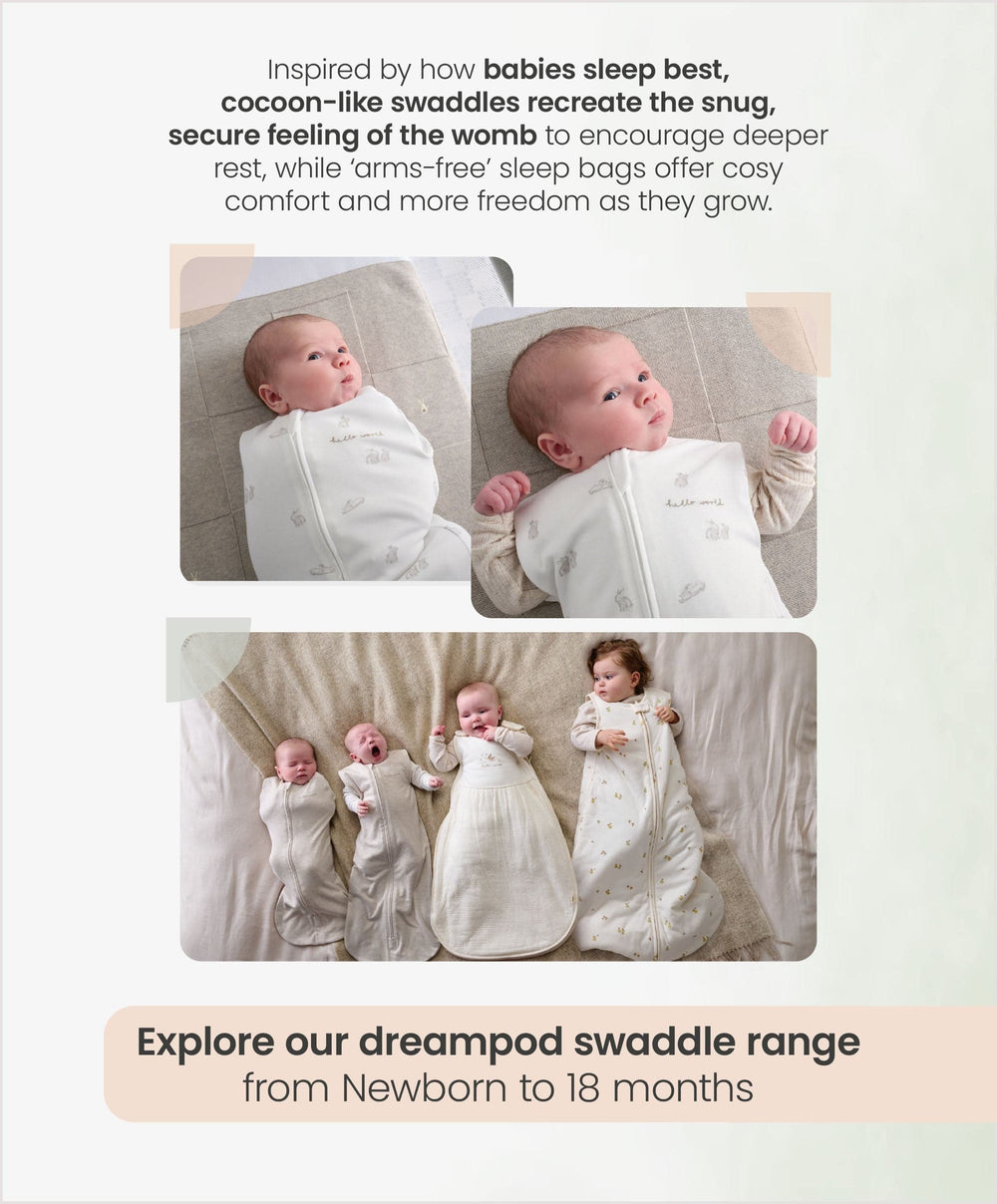 Mamas &amp; Papas Dreampod Swaddles Dreampod Swaddle (1.0 Tog) - Bunny
