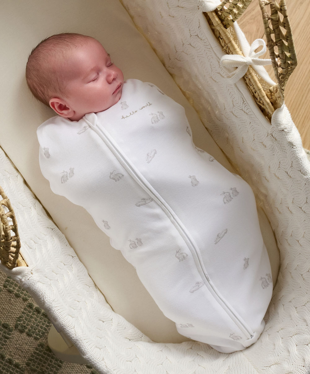 Mamas &amp; Papas Dreampod Swaddles Dreampod Swaddle Newborn (1.0 Tog) - Bunny