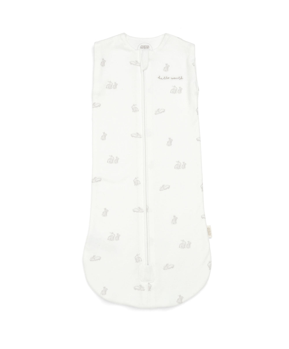 Mamas &amp; Papas Dreampod Swaddles Dreampod Swaddle Newborn (1.0 Tog) - Bunny