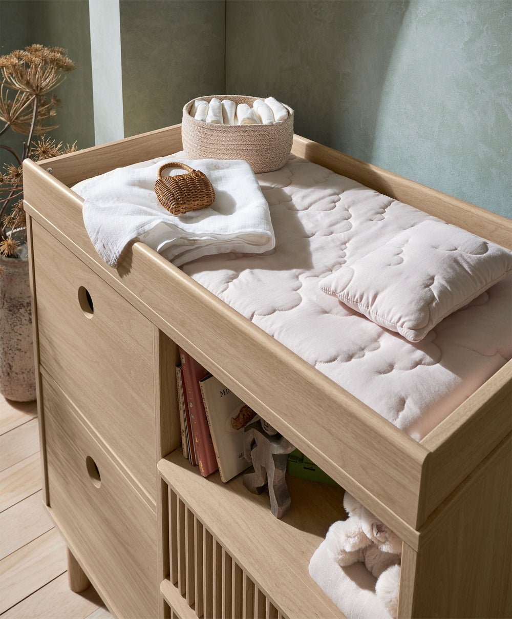 Mamas &amp; Papas Dressers &amp; Changers Oska Dresser Changer - Natural Oak