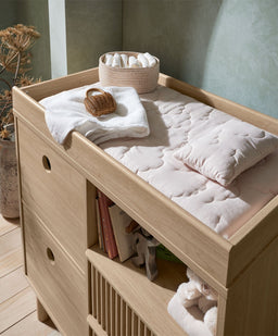 Mamas & Papas Dressers & Changers Oska Dresser Changer - Natural Oak