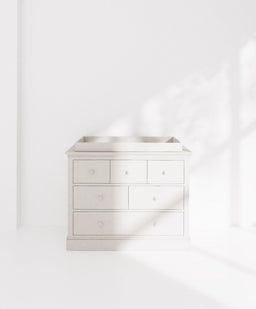 Mamas & Papas Dressers & Changers Oxford 3 Drawer Dresser & Baby Changing Unit - White