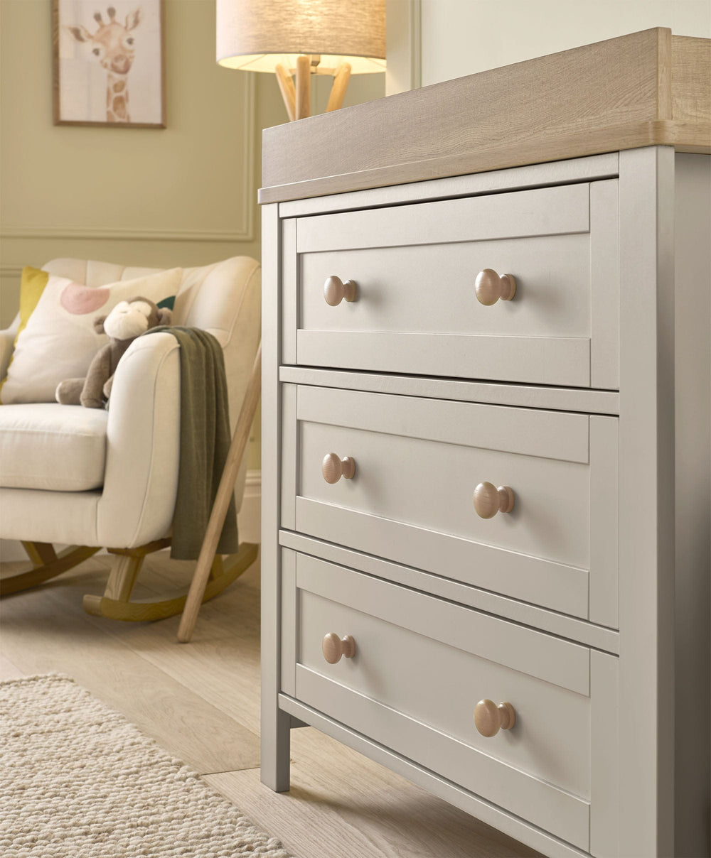 Mamas &amp; Papas Dressers &amp; Changers Wedmore Dresser Changer - Pebble Grey