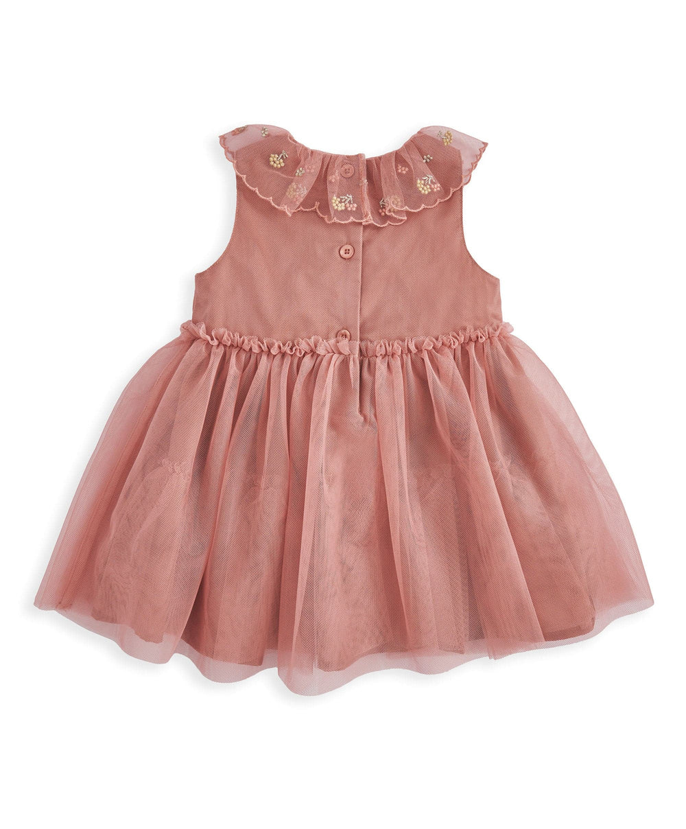 Mamas &amp; Papas Dresses &amp; Skirts Collar Mesh Dress