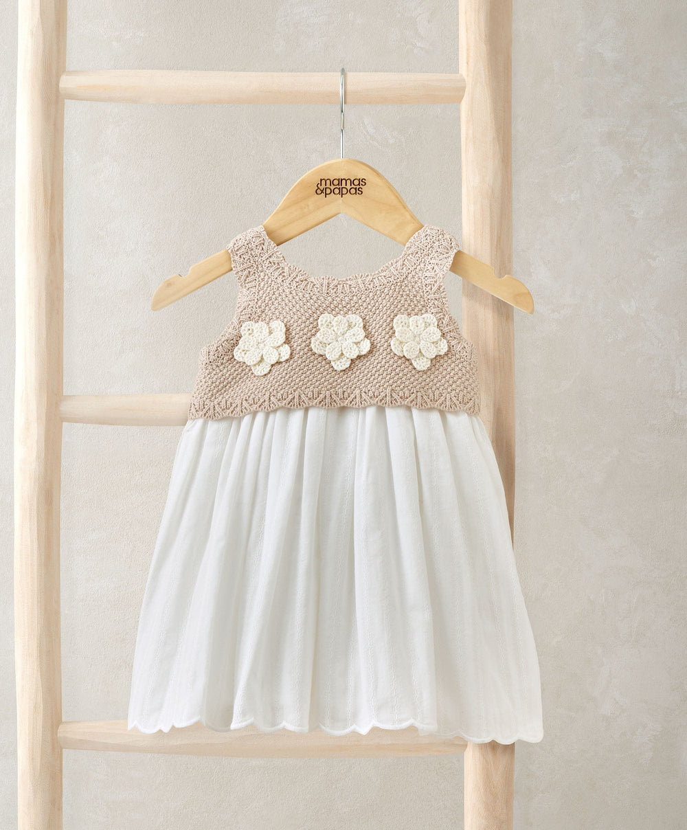 Mamas &amp; Papas Dresses &amp; Skirts Crochet Woven Summer Dress