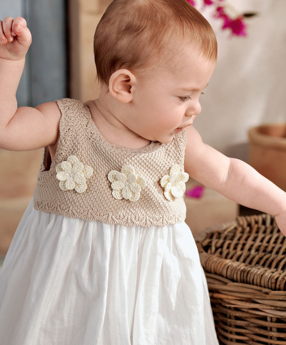 Mamas &amp; Papas Dresses &amp; Skirts Crochet Woven Summer Dress