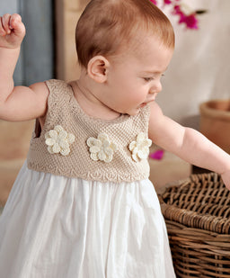 Mamas & Papas Dresses & Skirts Crochet Woven Summer Dress