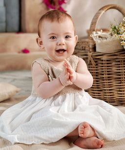 Mamas & Papas Dresses & Skirts Crochet Woven Summer Dress