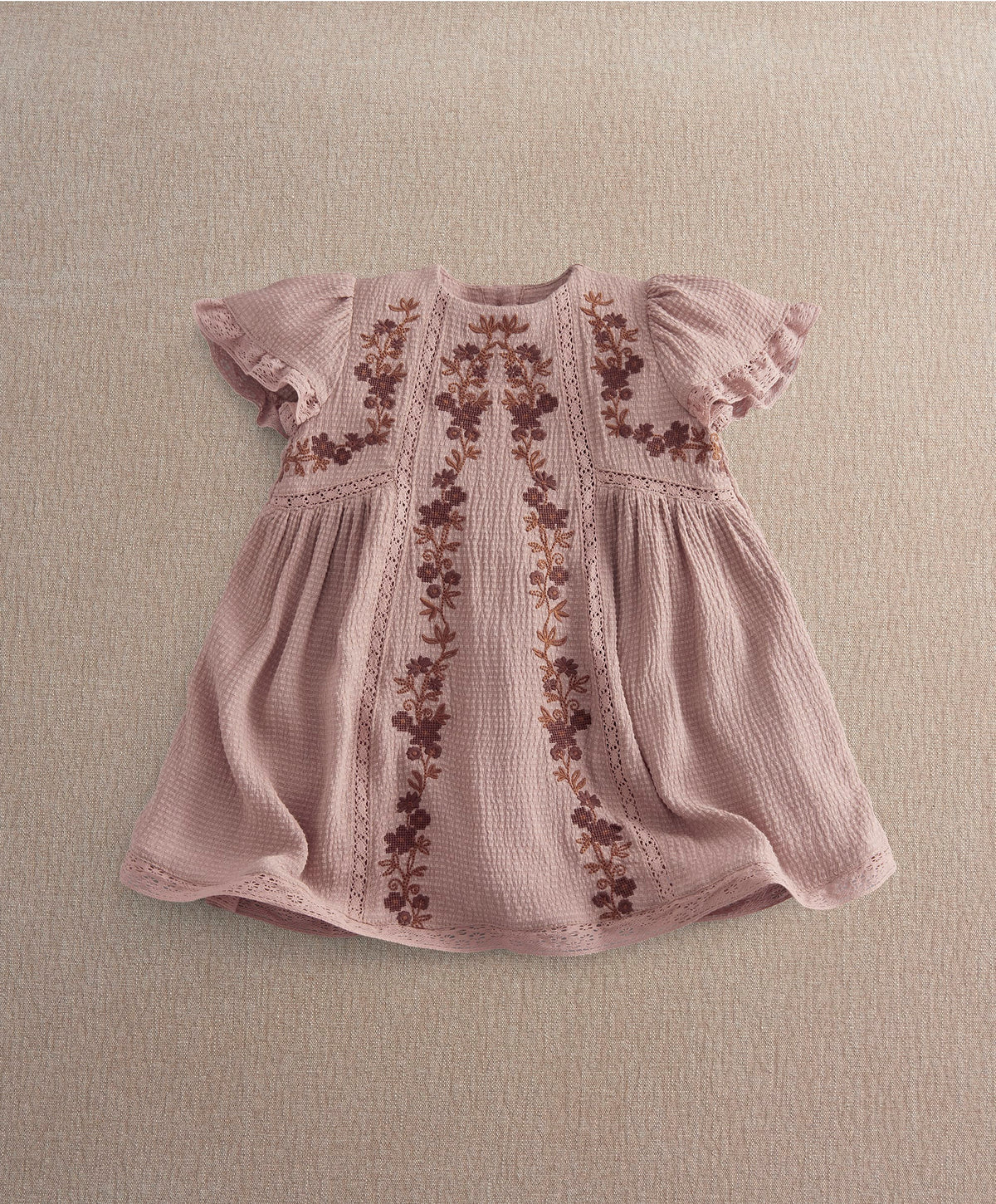 Mamas & Papas Dresses & Skirts Embroidered Lace Trim Dress