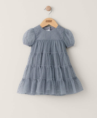 Mamas & Papas Dresses & Skirts Flock Spot Mesh Dress