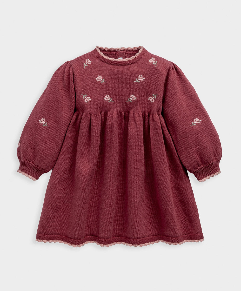 Mamas &amp; Papas Dresses &amp; Skirts Floral Embroidered Dress