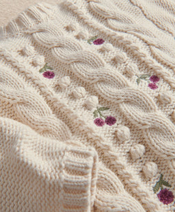 Mamas & Papas Dresses & Skirts Floral Embroidery Jumper Dress