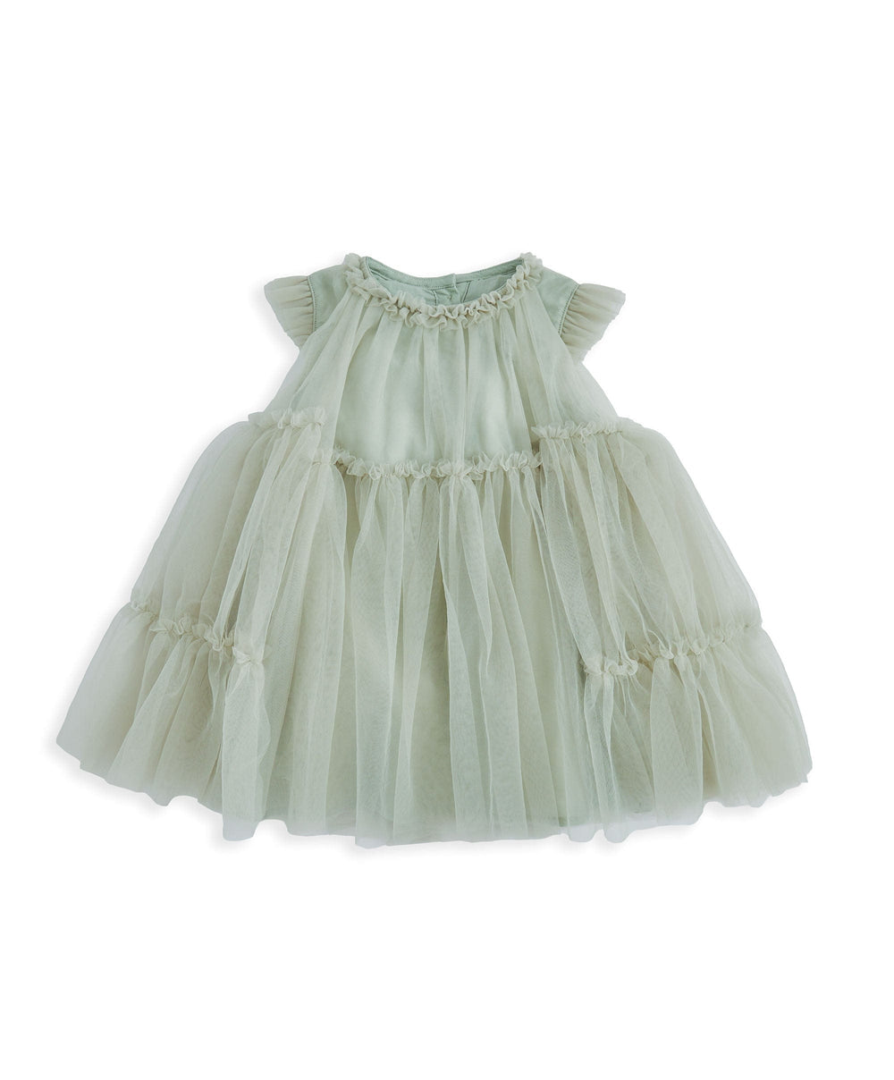 Mamas &amp; Papas Dresses &amp; Skirts Green Mesh Dress