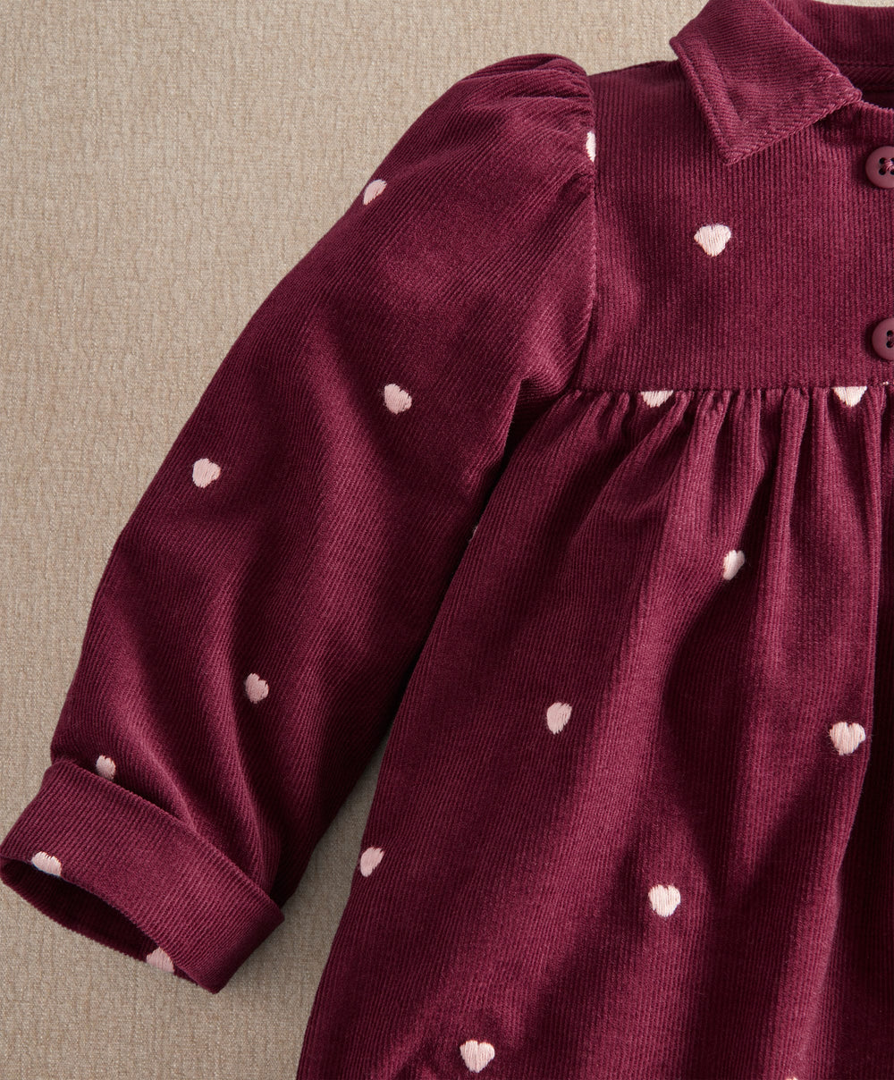 Mamas &amp; Papas Dresses &amp; Skirts Heart Embroidery Dress
