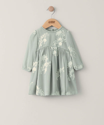 Mamas & Papas Dresses & Skirts Long Sleeved Embroidered Dress - Green