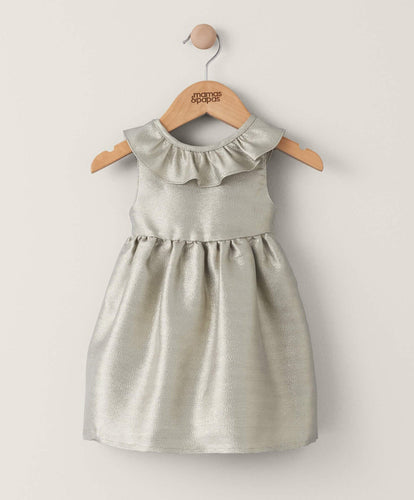 Mamas & Papas Dresses & Skirts Metallic Frilled Dress