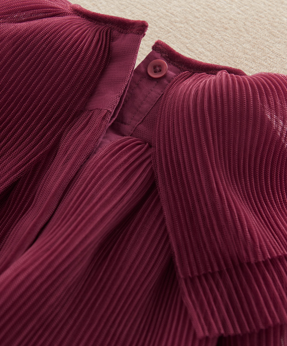 Mamas &amp; Papas Dresses &amp; Skirts Pleated Cape Dress