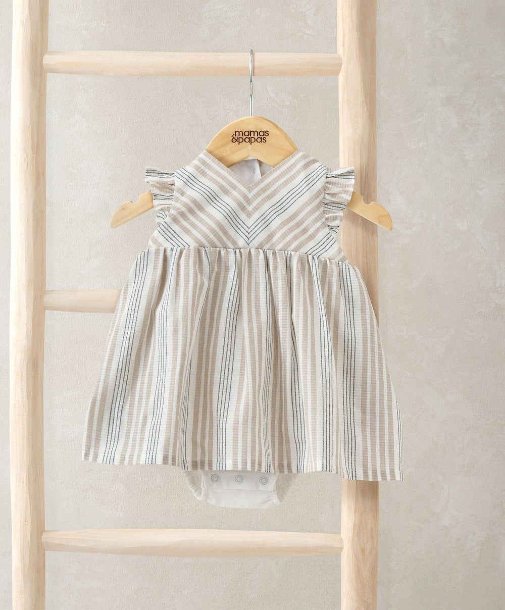Mamas &amp; Papas Dresses &amp; Skirts Woven Stripe Dress