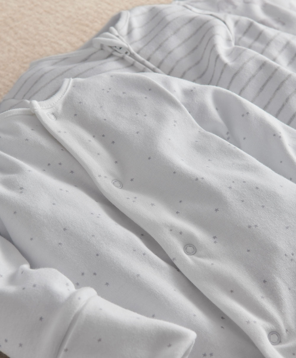 Mamas &amp; Papas Elephant Print Sleepsuit