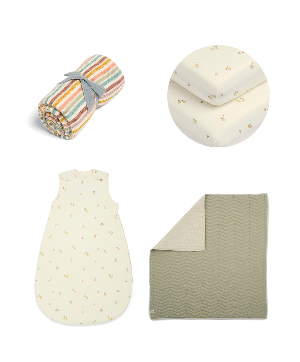 Mamas &amp; Papas Eseentials Nursery Bundle (4 Pieces) - Orchard
