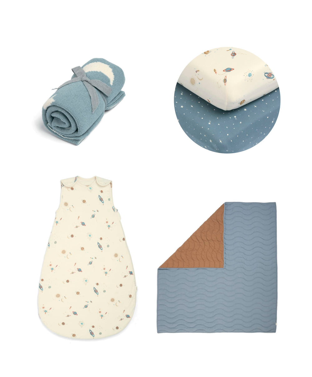 Mamas &amp; Papas Essentials Nursey Bundle (4 Pieces) - Planets