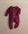 Mamas & Papas Floral Embroidery Detail Knitted Romper