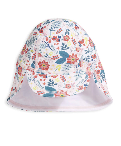 Mamas & Papas Floral Swim Hat - Pink