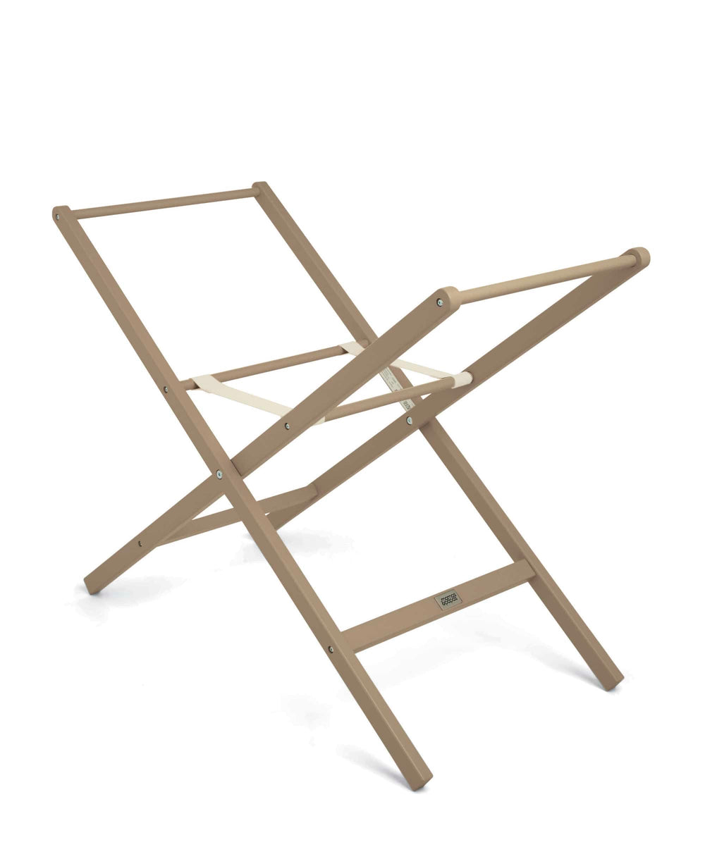 Mamas &amp; Papas Folding Moses Basket Stand - Mocha