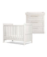 Mamas & Papas Furniture Sets Atlas 2 Piece Convertible Cot Set with Dresser Changer - White