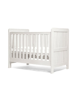 Mamas & Papas Furniture Sets Atlas Convertible Cot Bundle with Premium Pocket Spring Petite Cot Mattress - White