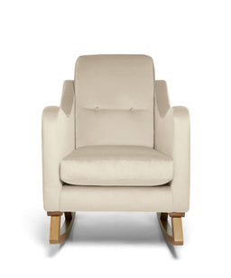 Mamas & Papas Furniture Sets Bowdon Nursing Chair in Velvet - Latte