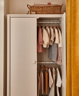 Mamas & Papas Furniture Sets Eryn 3 Piece Cotbed Range with Dresser Changer & Wardrobe - Cashmere