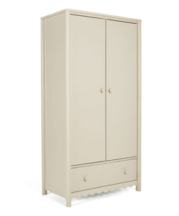 Mamas & Papas Furniture Sets Eryn 3 Piece Cotbed Range with Dresser Changer & Wardrobe - Cashmere