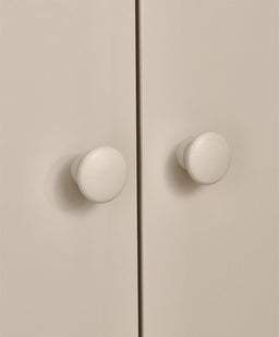 Mamas & Papas Furniture Sets Eryn 3 Piece Cotbed Range with Dresser Changer & Wardrobe - Cashmere