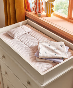 Mamas & Papas Furniture Sets Eryn 3 Piece Cotbed Range with Dresser Changer & Wardrobe - Cashmere