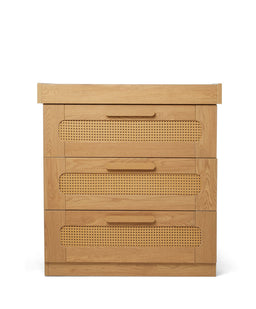 Mamas & Papas Furniture Sets Esna 2 Piece Cotbed Set with Dresser Changer - Rattan
