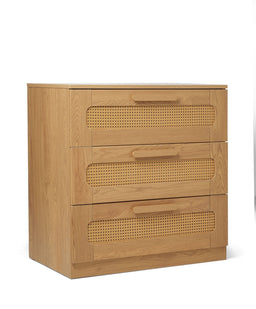 Mamas & Papas Furniture Sets Esna 2 Piece Cotbed Set with Dresser Changer - Rattan