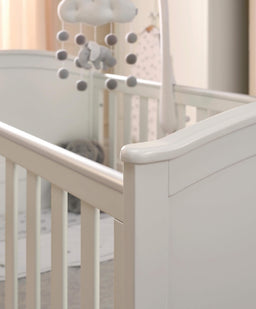Mamas & Papas Furniture Sets Flyn 2 Piece Cotbed Set with Dresser Changer - White