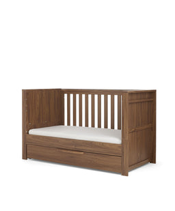 Mamas & Papas Furniture Sets Franklin 2 Piece Cotbed Set With Dresser Changer - Walnut