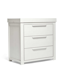 Mamas & Papas Furniture Sets Franklin 2 Piece Cotbed Set with Dresser Changer - White Wash