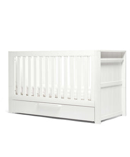 Mamas & Papas Furniture Sets Franklin 2 Piece Cotbed Set with Dresser Changer - White Wash