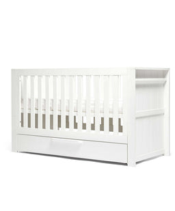 Mamas & Papas Furniture Sets Franklin 2 Piece Cotbed Set with Dresser Changer - White Wash