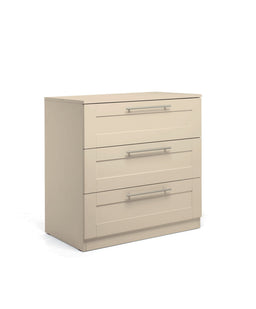 Mamas & Papas Furniture Sets Hampden 3 Piece Cotbed Range with Dresser Changer & Wardrobe - Cashmere